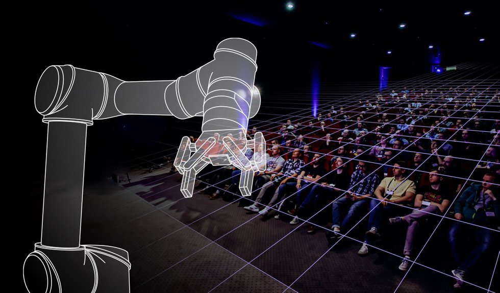 [Teaser] VR Zone at MCE! Meet Polidea's Teleoperating Robot